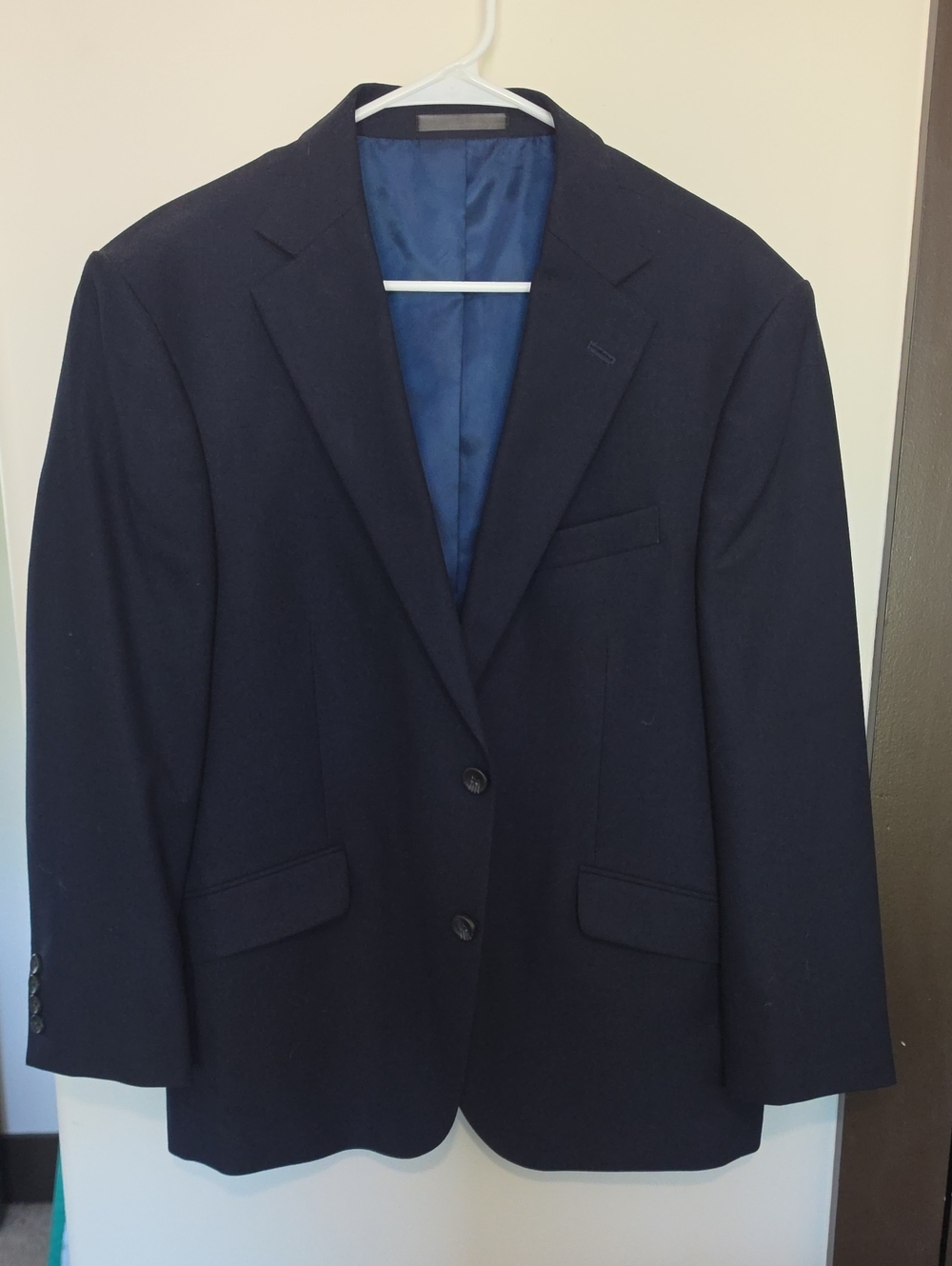 Kenneth Cole- Men's Dark Navy Blazer With Pants 33x30-Sport Coat 43S